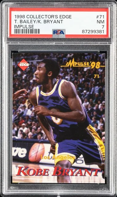 1998-99 Collector's Edge Impulse Kobe Bryant/Toby Bailey #71 card image
