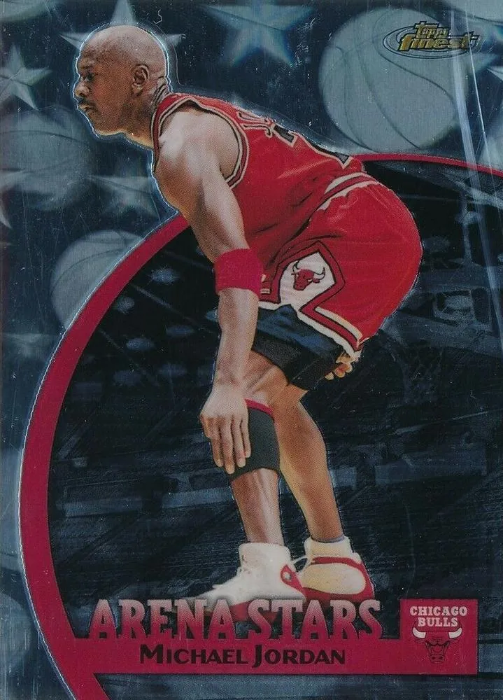 1998-99 Finest Michael Jordan Arena Stars #AS19 card image