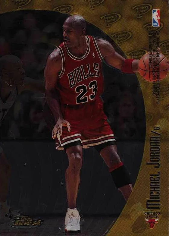 1998-99 Finest Michael Jordan Mystery Finest #M1 card image