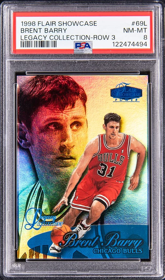 1998-99 Flair Showcase Brent Barry Legacy Collection Row 1 #69L card image