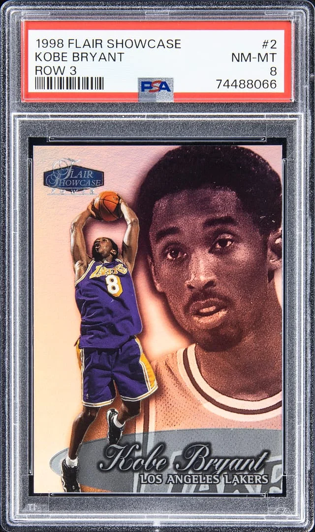 1998-99 Flair Showcase Kobe Bryant Legacy Collection Row 3 #2 card image
