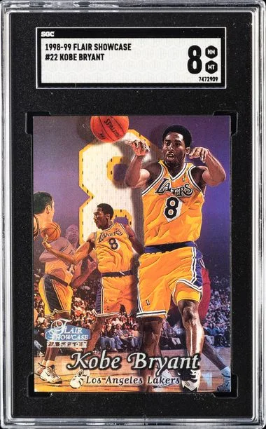 1998-99 Flair Showcase Kobe Bryant #22 card image