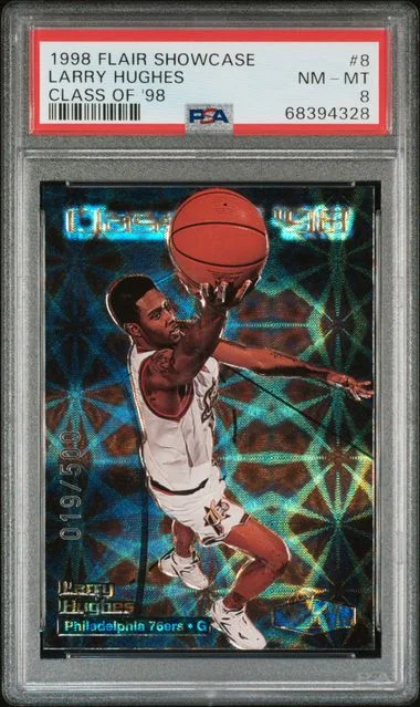 1998-99 Flair Showcase Larry Hughes Class Of '98 #8 card image