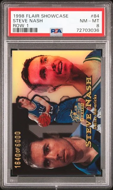 1998-99 Flair Showcase Steve Nash Row 1 #84 card image