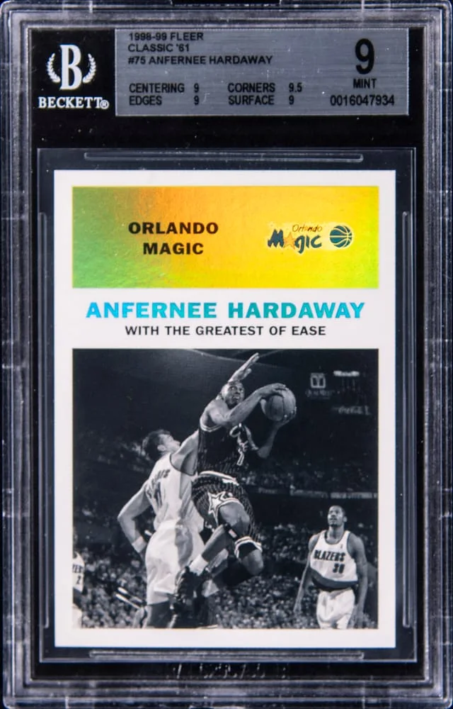 1998-99 Fleer Classic Anfernee Hardaway 61 #75 card image
