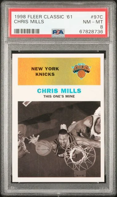 1998-99 Fleer Classic Chris Mills 61 #97C card image