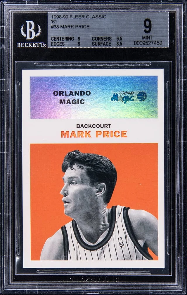 1998-99 Fleer Classic Mark Price 61 #38 card image