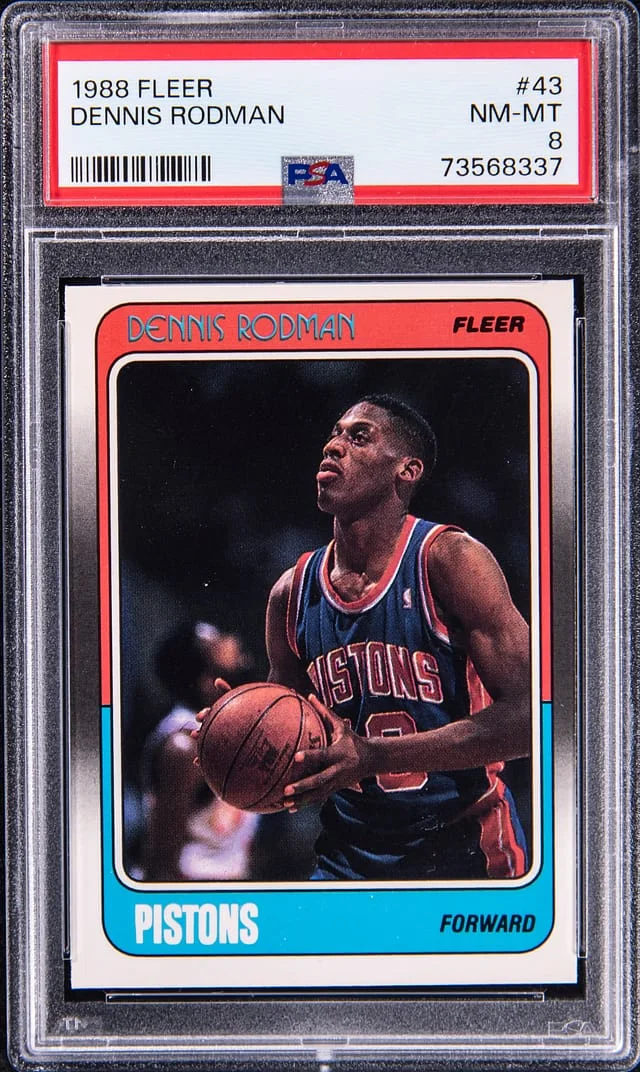 1998-99 Fleer Dennis Rodman #43 card image