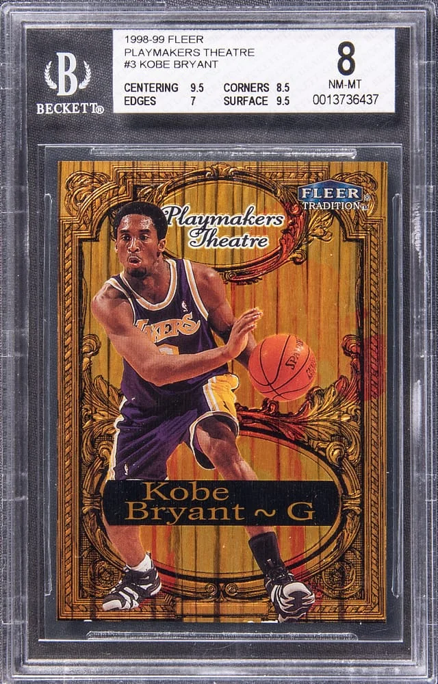 1998-99 Fleer Kobe Bryant Playmakers Theatre #3 card image