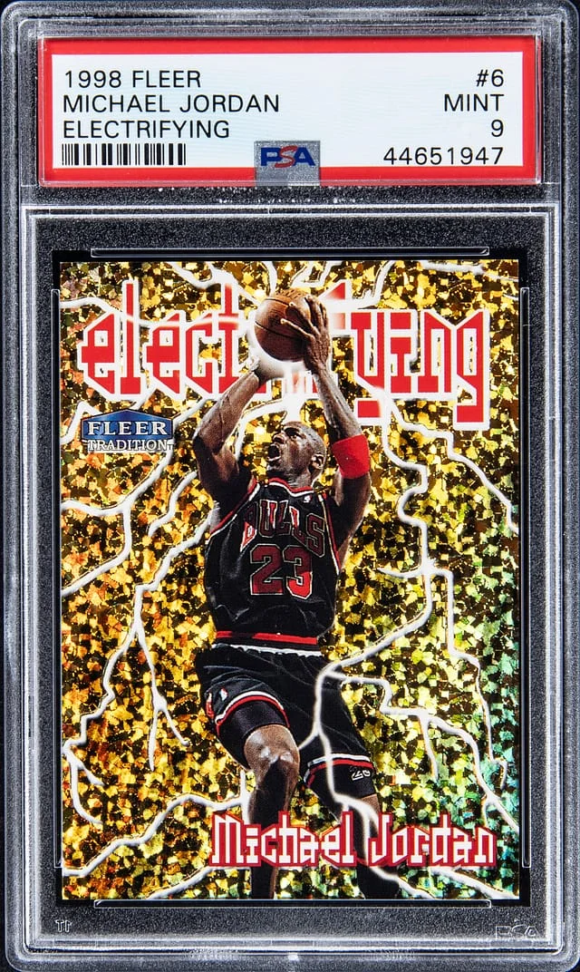 1998-99 Fleer Michael Jordan Electrifying #6 card image