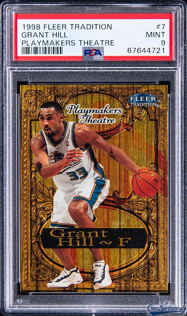1998-99 Fleer Tradition Grant Hill Playmakers Theatre #7 card image