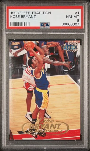 1998-99 Fleer Tradition Kobe Bryant Electrifying #1 card image