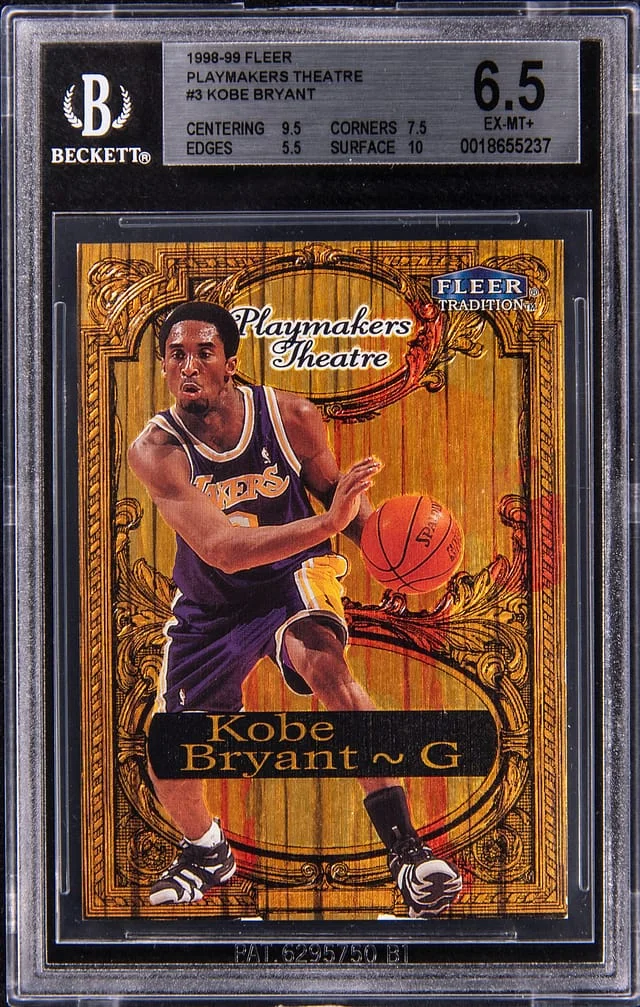 1998-99 Fleer Tradition Kobe Bryant Playmakers Theatre #3 card image