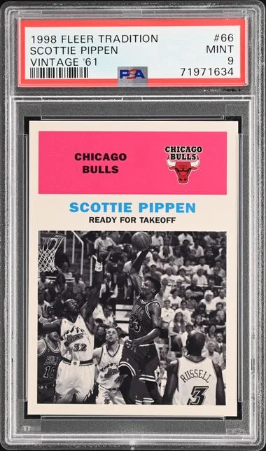 1998-99 Fleer Tradition Scottie Pippen Vintage '61 #66 card image