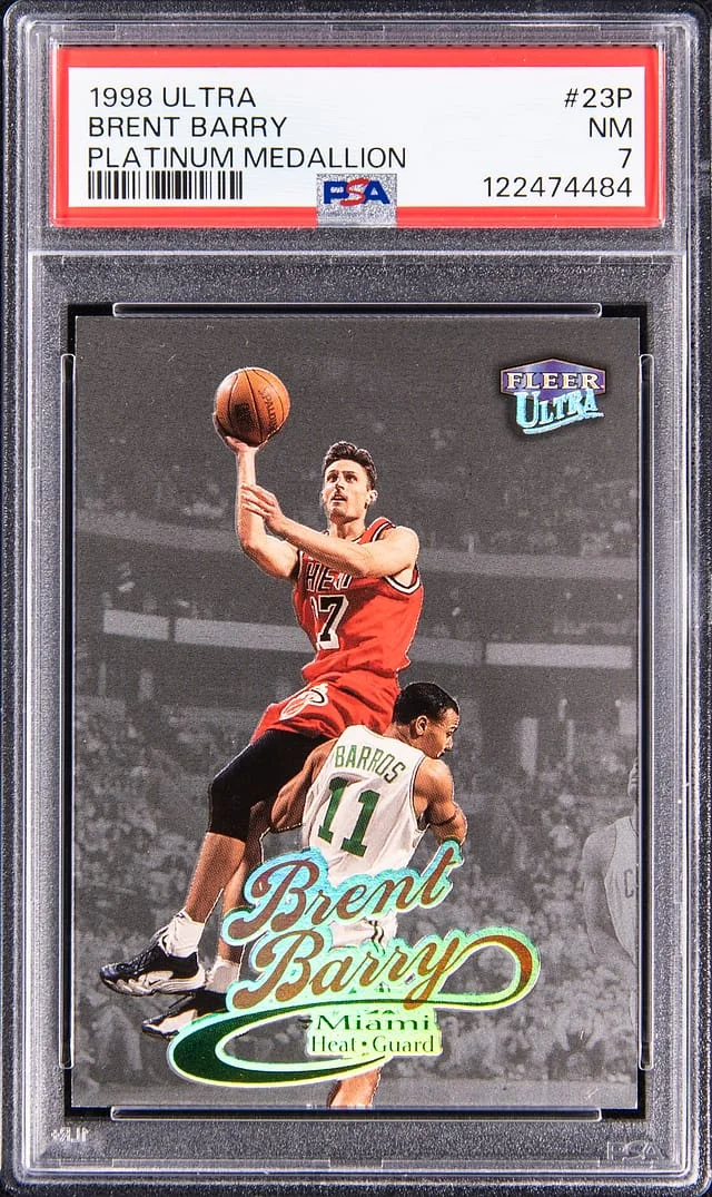 1998-99 Fleer Ultra Brent Barry Platinum Medallion #23P card image