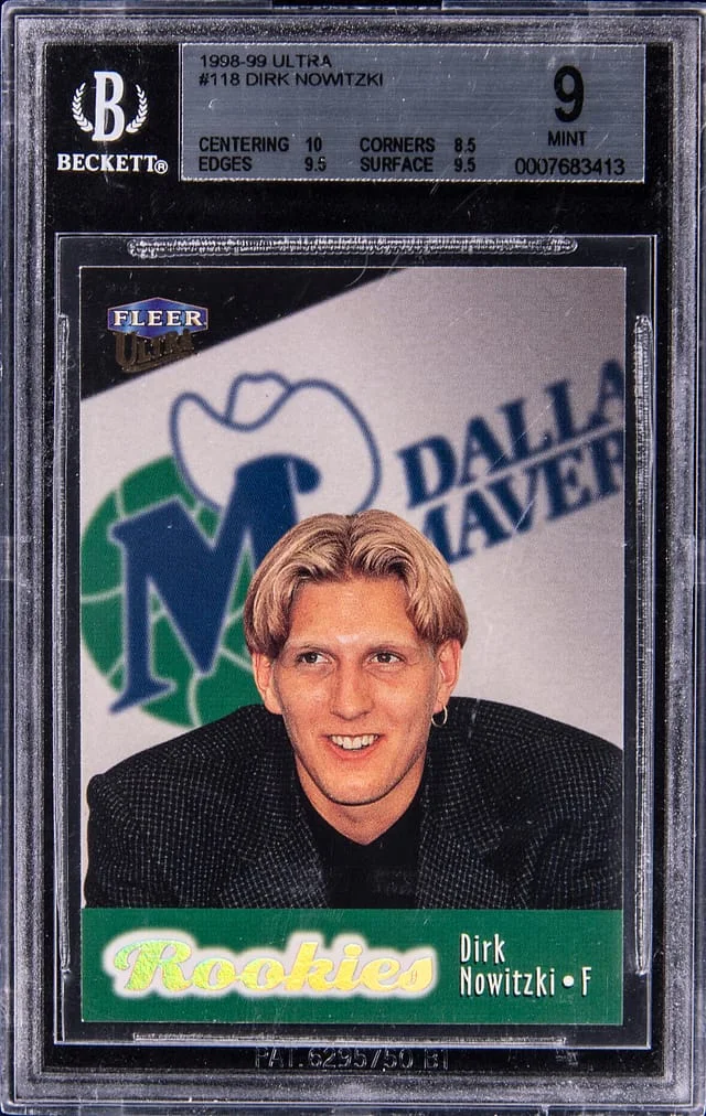 1998-99 Fleer Ultra Dirk Nowitzki #118 card image