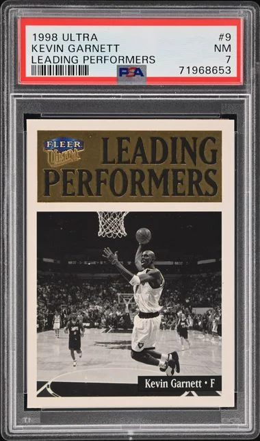 1998-99 Fleer Ultra Kevin Garnett Leading Performers #9 card image