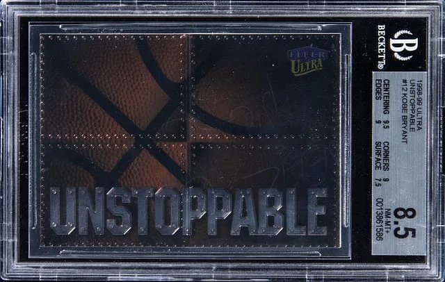1998-99 Fleer Ultra Kobe Bryant Unstoppable #12 card image