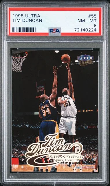 1998-99 Fleer Ultra Tim Duncan #55 card image