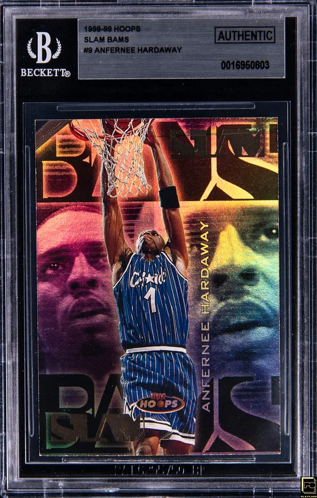 1998-99 Hoops Anfernee Hardaway Slam Bams #9 card image