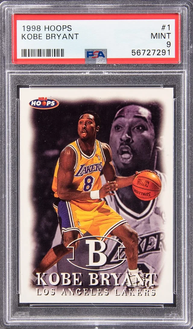 1998-99 Hoops Kobe Bryant #1 card image