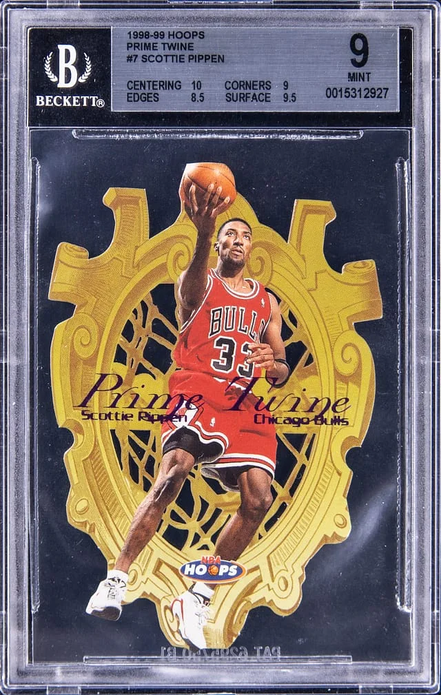 1998-99 Hoops Scottie Pippen Prime Twine #7 card image
