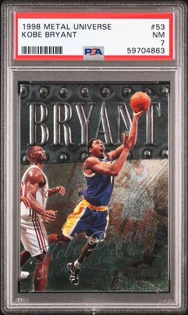 1998-99 Metal Universe Kobe Bryant #53 card image
