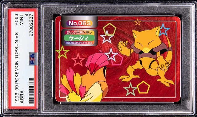 1998-99 Pokemon Topsun Versus Abra #063 card image
