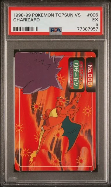 1998-99 Pokemon Topsun Vs Charizard #006 card image