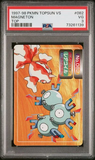 1998-99 Pokemon Topsun Vs Magneton #082 card image