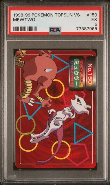 1998-99 Pokemon Topsun Vs Mewtwo #150 card image