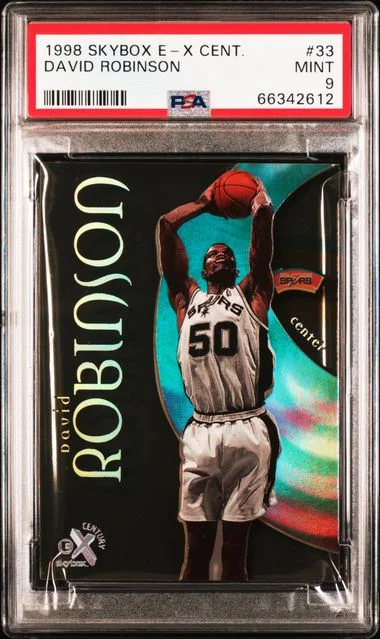 1998-99 SkyBox E-X David Robinson Century #33 card image