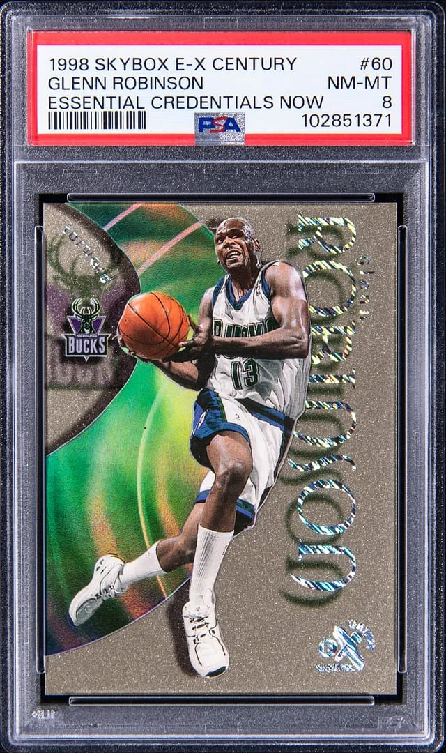 1998-99 SkyBox E-X Glenn Robinson Century Essential Credentials Now #60 card image