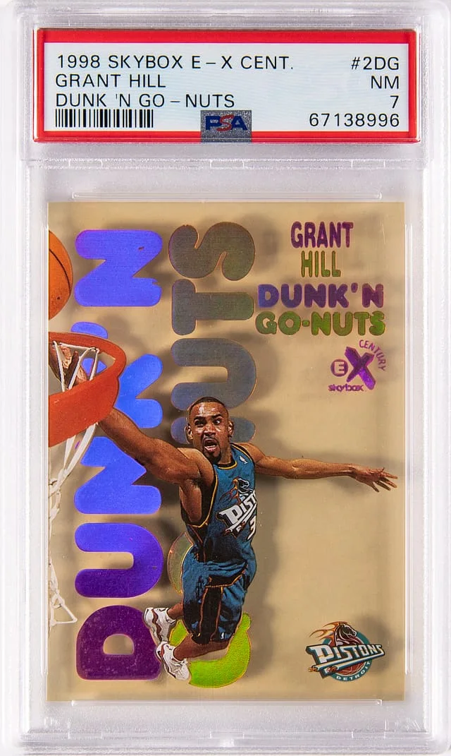 1998-99 SkyBox E-X Grant Hill Century Dunk 'N Go - Nuts #2-DG card image