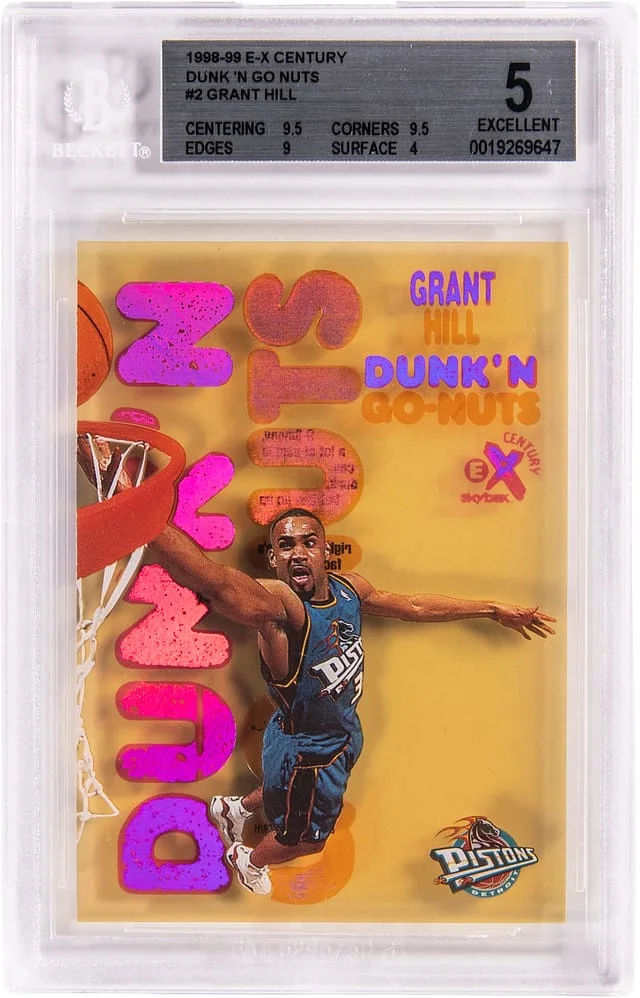 1998-99 SkyBox E-X Grant Hill Century Dunk 'N Go Nuts #2 card image