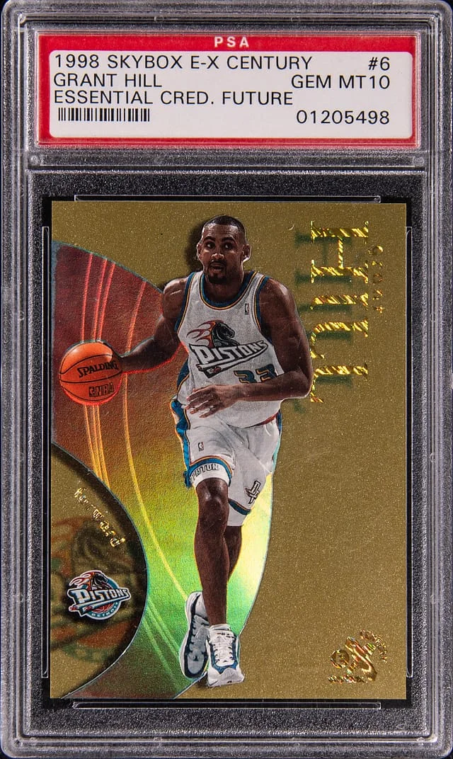 1998-99 SkyBox E-X Grant Hill Century Essential Credentials Future #6 card image