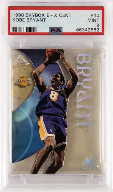 1998-99 SkyBox E-X Kobe Bryant Century #10 card image