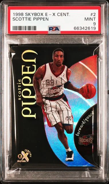 1998-99 SkyBox E-X Scottie Pippen Century #2 card image