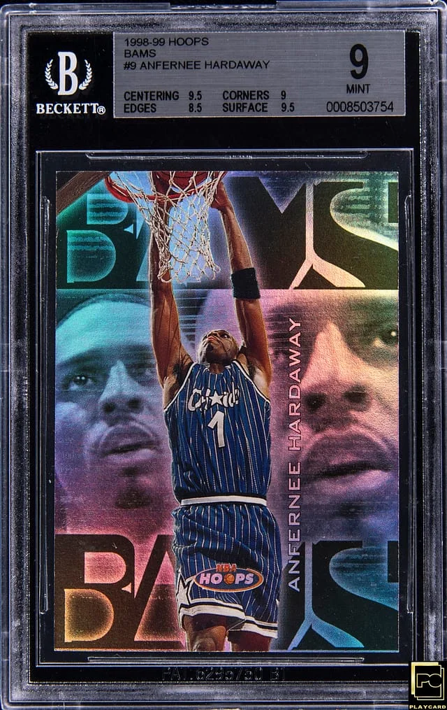 1998-99 SkyBox Hoops Anfernee Hardaway Bams #9 card image