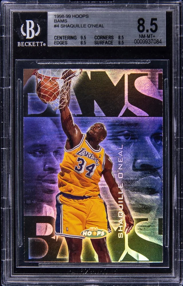 1998-99 SkyBox Hoops Shaquille O'Neal Bams #4 card image