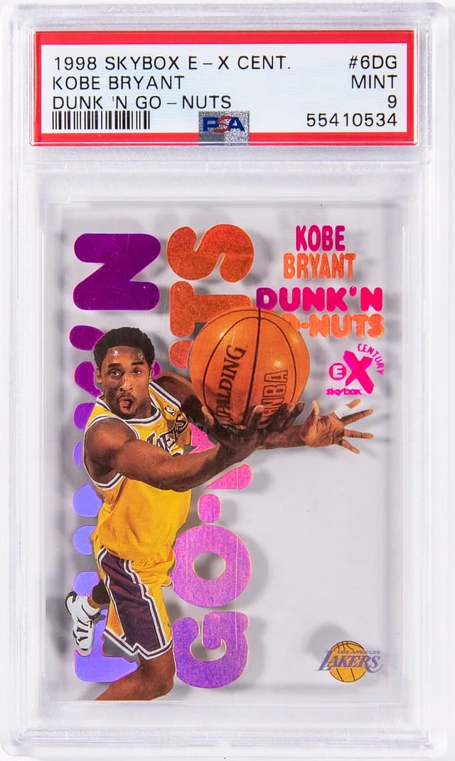 1998-99 SkyBox Kobe Bryant EX Century Dunk'N Go Nuts #6DG card image