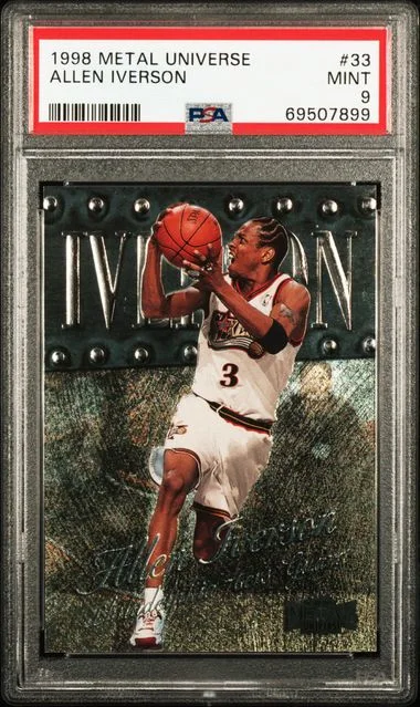 1998-99 SkyBox Metal Universe Allen Iverson #33 card image