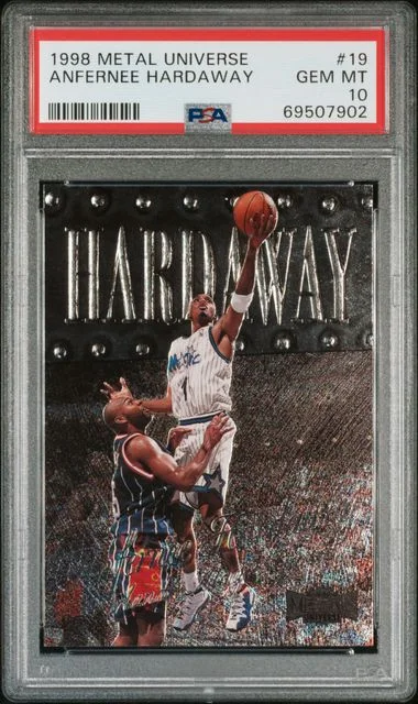 1998-99 SkyBox Metal Universe Anfernee Hardaway #19 card image