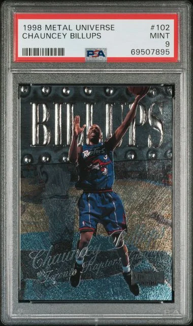 1998-99 SkyBox Metal Universe Chauncey Billups #102 card image