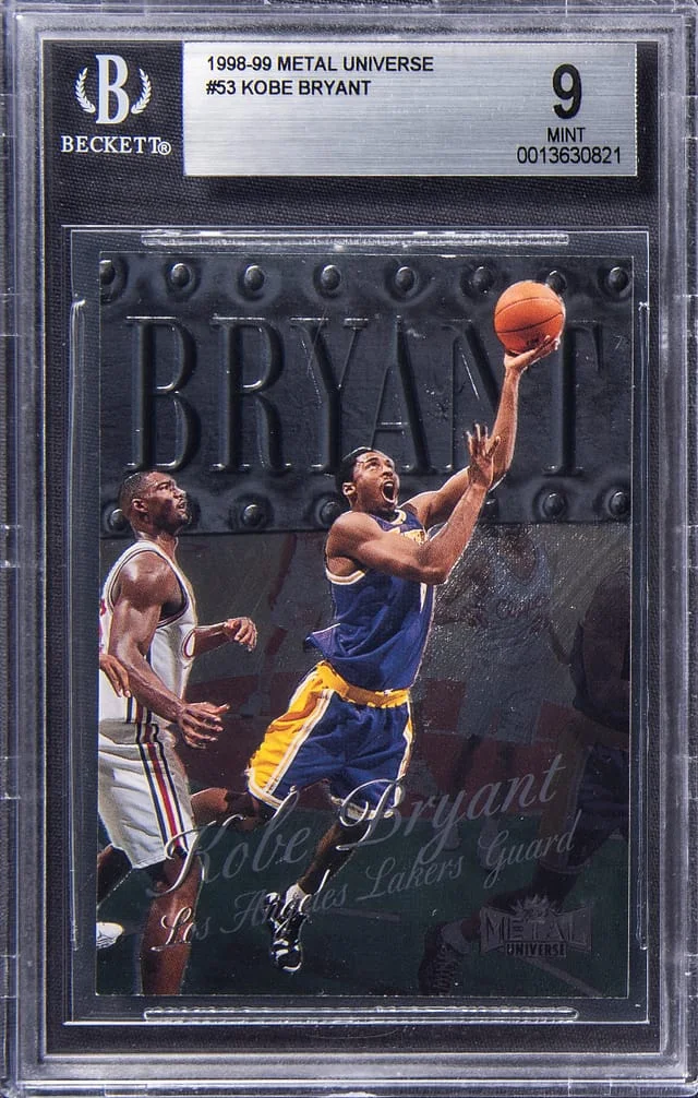 1998-99 SkyBox Metal Universe Kobe Bryant #53 card image