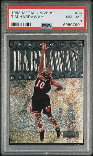 1998-99 SkyBox Metal Universe Tim Hardaway #86 card image