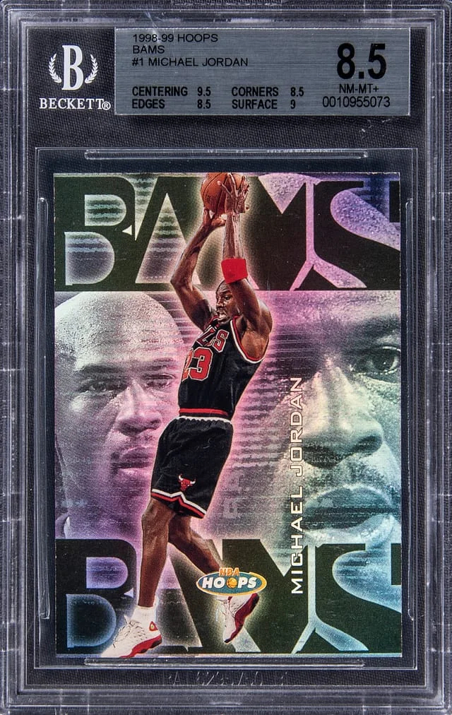 1998-99 SkyBox Michael Jordan NBA Hoops Bams #1 card image