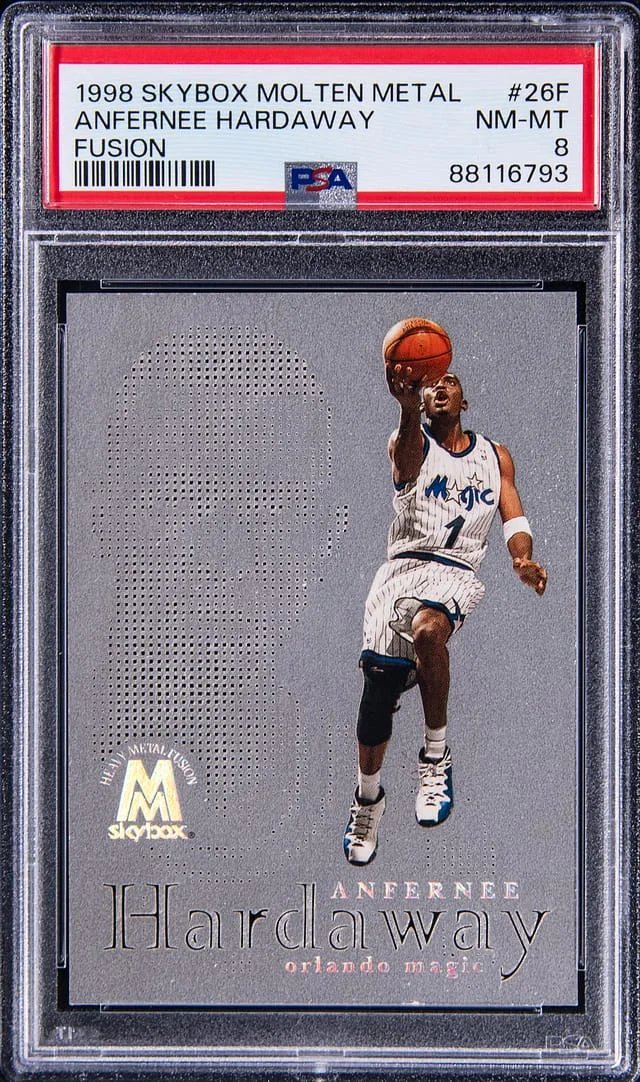 1998-99 SkyBox Molten Metal Anfernee Hardaway Fusion #26F card image