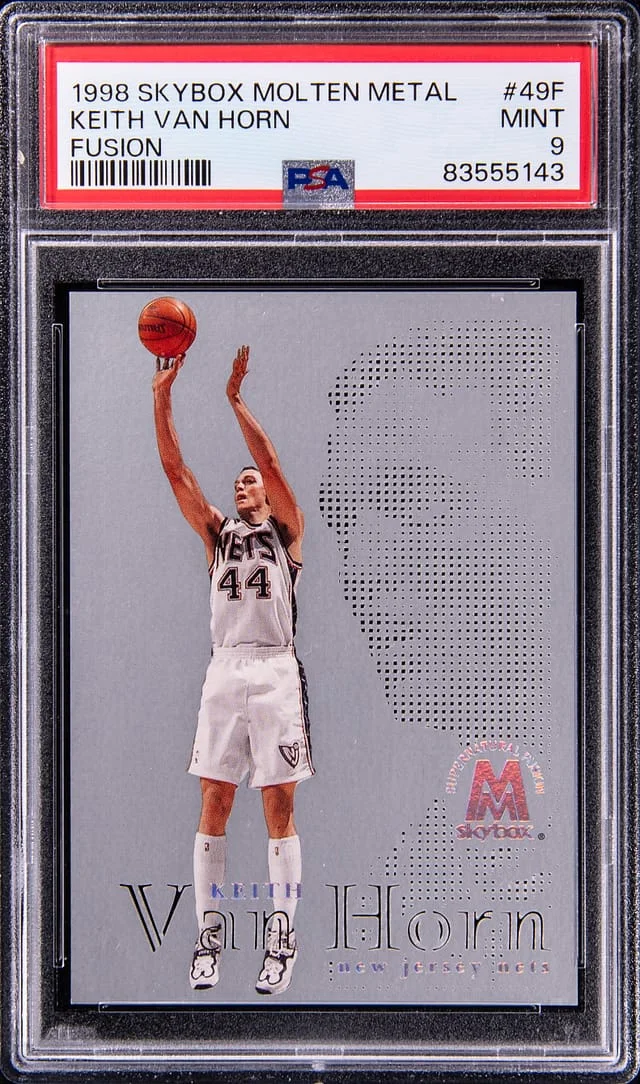 1998-99 SkyBox Molten Metal Keith Van Horn Fusion #49F card image