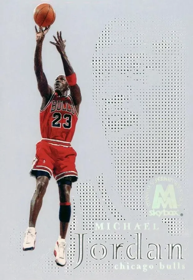 1998-99 SkyBox Molten Metal Michael Jordan Fusion #41F card image